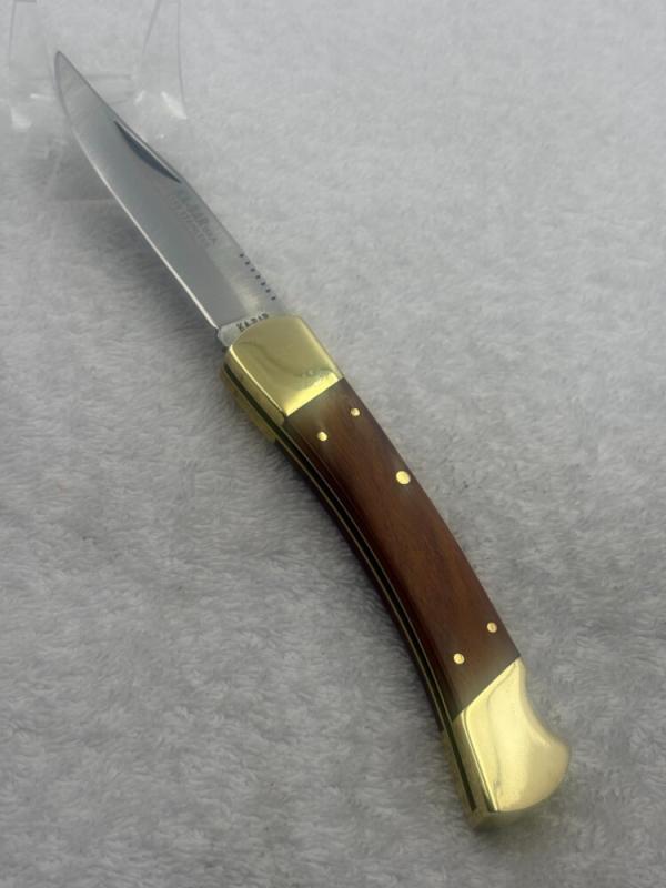 Ka-Bar Vintage 1 Blade Lock Back Hunter Model 1189 Made In USA (#10)