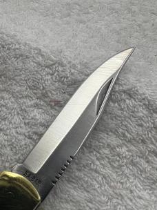 Ka-Bar Vintage 1 Blade Lock Back Hunter Model 1189 Made In USA (#10)
