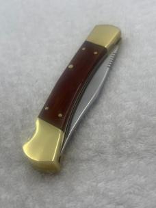 Ka-Bar Vintage 1 Blade Lock Back Hunter Model 1189 Made In USA (#10)