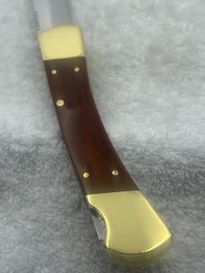 Ka-Bar Vintage 1 Blade Lock Back Hunter Model 1189 Made In USA (#10)