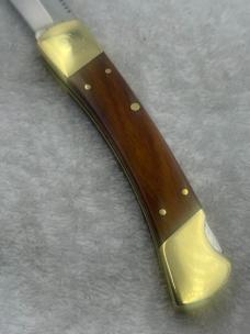 Ka-Bar Vintage 1 Blade Lock Back Hunter Model 1189 Made In USA (#10)