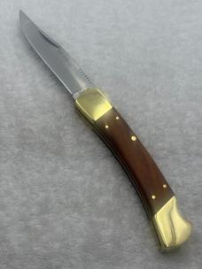 Ka-Bar Vintage 1 Blade Lock Back Hunter Model 1189 Made In USA (#10)