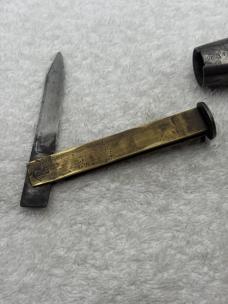 Vintage Antique Barrel Knife In Good Operating Condition (#50)