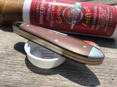 Great Eastern Cutlery 852221CL Bullet End Cap Lifter Natural Canvas Micarta
