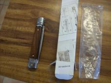 A.G.A. Campolin 8" Lever Maniago, Italy GO-55020-CW Rosewood UNUSED W/Box