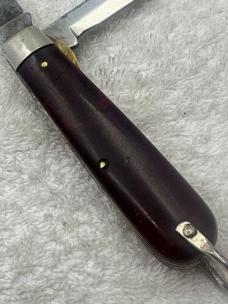 Ulster Vintage 2 Blade Electrician Knife Made In USA (#57)