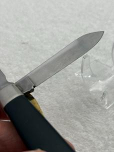 Camillus Vintage Electrican Liner Lock Knife Made In USA (#62)