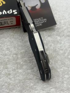 Spyderco C168GP Battlestation G-10 Pin Folder NIB Made In Seki Japan Discontinued