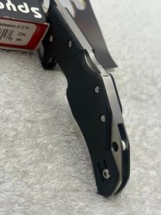 Spyderco C168GP Battlestation G-10 Pin Folder NIB Made In Seki Japan Discontinued