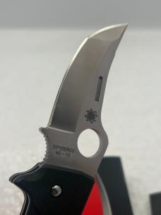 Spyderco C168GP Battlestation G-10 Pin Folder NIB Made In Seki Japan Discontinued