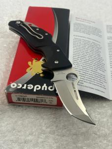Spyderco C168GP Battlestation G-10 Pin Folder NIB Made In Seki Japan Discontinued
