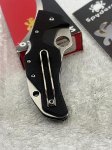 Spyderco C168GP Battlestation G-10 Pin Folder NIB Made In Seki Japan Discontinued