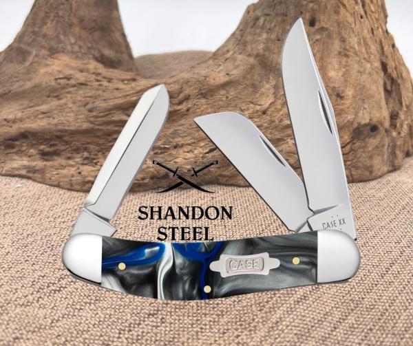 Case xx USA Knives Sowbelly Stockman Pacific Tides 53814 Stainless Pocket Knife 