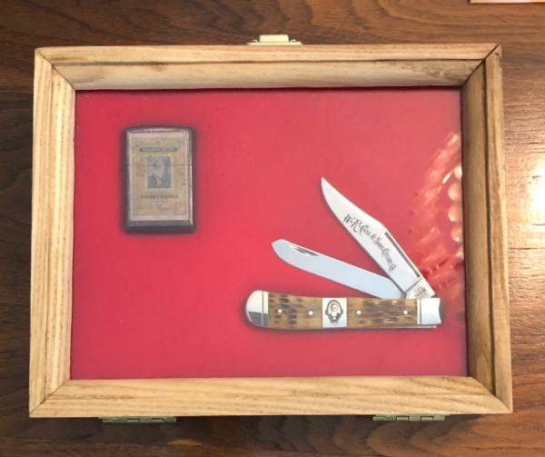 New in Display Case Select Trapper with Cigar Band and Case Lighter