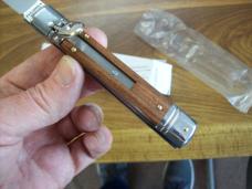 A.G.A. Campolin 8" Lever Maniago, Italy GO-55020-CW Rosewood UNUSED W/Box