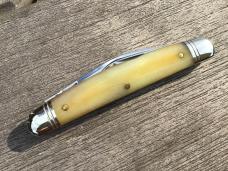Great Eastern Cutlery 620220 Northfield Easy Pocket Congress Ripe Banana Camel Bone
