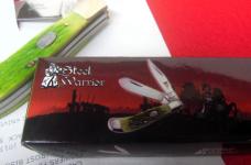 FROM YEARS PAST UNUSED IN BOX STRONG & SHARP FROST 3-3/8" STEEL WARRIOR BONE JACK