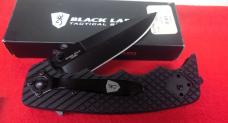 BLACK LABEL TACTICAL FROM YEARS PAST UNUSED IN BOX STRONG & SHARP APPROX 5" LINER LOCK - BELT CLIP