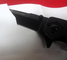 BLACK LABEL TACTICAL FROM YEARS PAST UNUSED IN BOX STRONG & SHARP APPROX 5" LINER LOCK - BELT CLIP