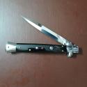 11" FRANK BELTRAME STILETTO WITH BLACK IMATATION HANDLES AND A 4MM BAYONET BLADE