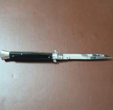 11" FRANK BELTRAME STILETTO WITH BLACK IMATATION HANDLES AND A 4MM BAYONET BLADE