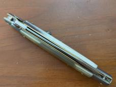 FRANK BELTRAME 28CM-11" DAGGER BLADE STILETTO BRAZILIAN HONEY HORN...NEW AND ROWDY! 
