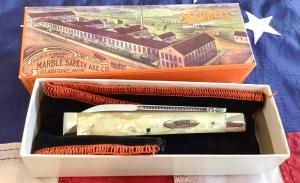 User... Marbles Gladstone, MI -MSA -Doctors Knife w/ Imitation Pearl Handles -NOS in Orig box