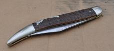 Case Tested Long Tail Toothpick 5 1/2" Closed 1920-40 Repaired Nearly Full blade Tight Lock uUp 
