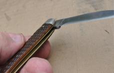 Case Tested Long Tail Toothpick 5 1/2" Closed 1920-40 Repaired Nearly Full blade Tight Lock uUp 