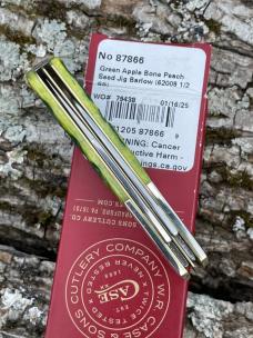 CASE XX ** FPR 2025 GREEN APPLE PEACH SEED JIGGED BONE BARLOW