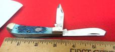 STEEL WARRIOR 3-3/8"BLUE BONE TRAPPER UNUSED FROM A FEW YEARS BACK IN BOX GOOD EDGE 