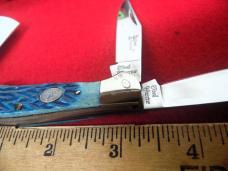 STEEL WARRIOR 3-3/8"BLUE BONE TRAPPER UNUSED FROM A FEW YEARS BACK IN BOX GOOD EDGE 