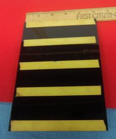 FROST DALE EARNHARDT WOODEN PLAQUE FROM KNIFE DISPLAY A FEW YEARS BACK MINT