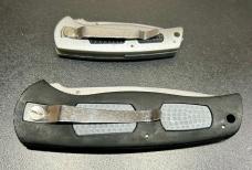 Vintage Pair of "Delta Ranger" Tactical Linerlock Pocket Knives