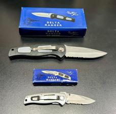 Vintage Pair of "Delta Ranger" Tactical Linerlock Pocket Knives