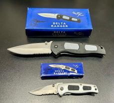 Vintage Pair of "Delta Ranger" Tactical Linerlock Pocket Knives