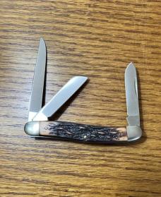 SCHRADE+ USA 897UH UNCLE HENRY 3 BLADE POCKET KNIFE