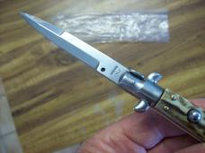 Italian 7 Inch Picklock Dolphin Maniago, Italy Gen. Stag/Antler UNUSED Beauty!