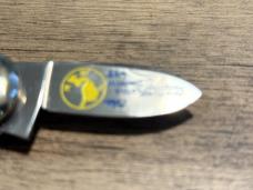 1995 BULLDOG BRAND STAG ELEPHANT TOE WOLVERINE KNIFE COLLECTORS CLUB NO BOX