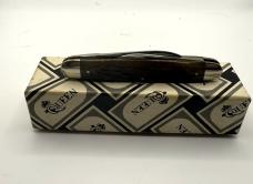 Queen  USA 6135 Stainless Bone Pen Knife - Bone Handles - In Box