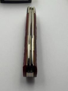 Schrade Cutlery Co SUSA1 Custom Red Pick Bone #023 / 400 Ltd. Ed Made In USA New In Box