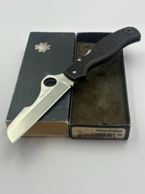 Spyderco Vintage Clipit 93mm Rescue Knife Lockback Made In Seki City Japan