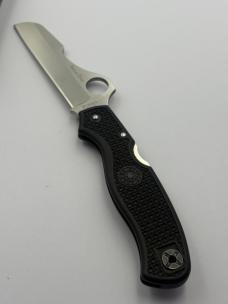 Spyderco Vintage Clipit 93mm Rescue Knife Lockback Made In Seki City Japan 