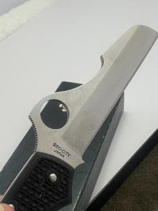 Spyderco Vintage Clipit 93mm Rescue Knife Lockback Made In Seki City Japan 