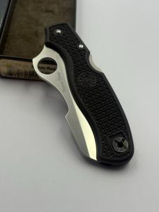 Spyderco Vintage Clipit 93mm Rescue Knife Lockback Made In Seki City Japan 