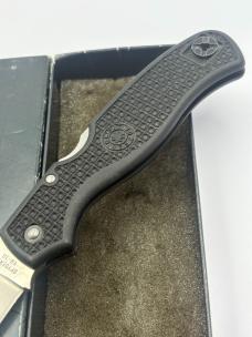 Spyderco Vintage Clipit 93mm Rescue Knife Lockback Made In Seki City Japan 