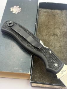 Spyderco Vintage Clipit 93mm Rescue Knife Lockback Made In Seki City Japan 