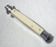NEW FRANK BELTRAME 11" SWITCHBLADE BAYONET BLADE IMITATION IVORY ITALIAN STILETTO