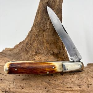 Stag Large Barlow Single Blade Traditional Vintage Folding Pocket Knife (3)