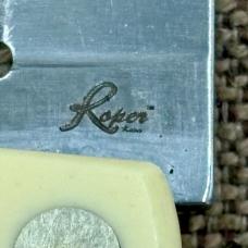 Roper Knives Tool Mini Sod Buster White Delrin Folding Knife- RP0032WB (210)